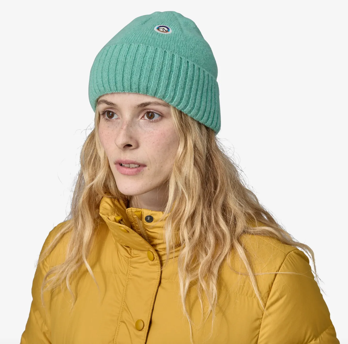 Patagonia Brodeo Beanie Fitz Roy Icon: Skiff Blue