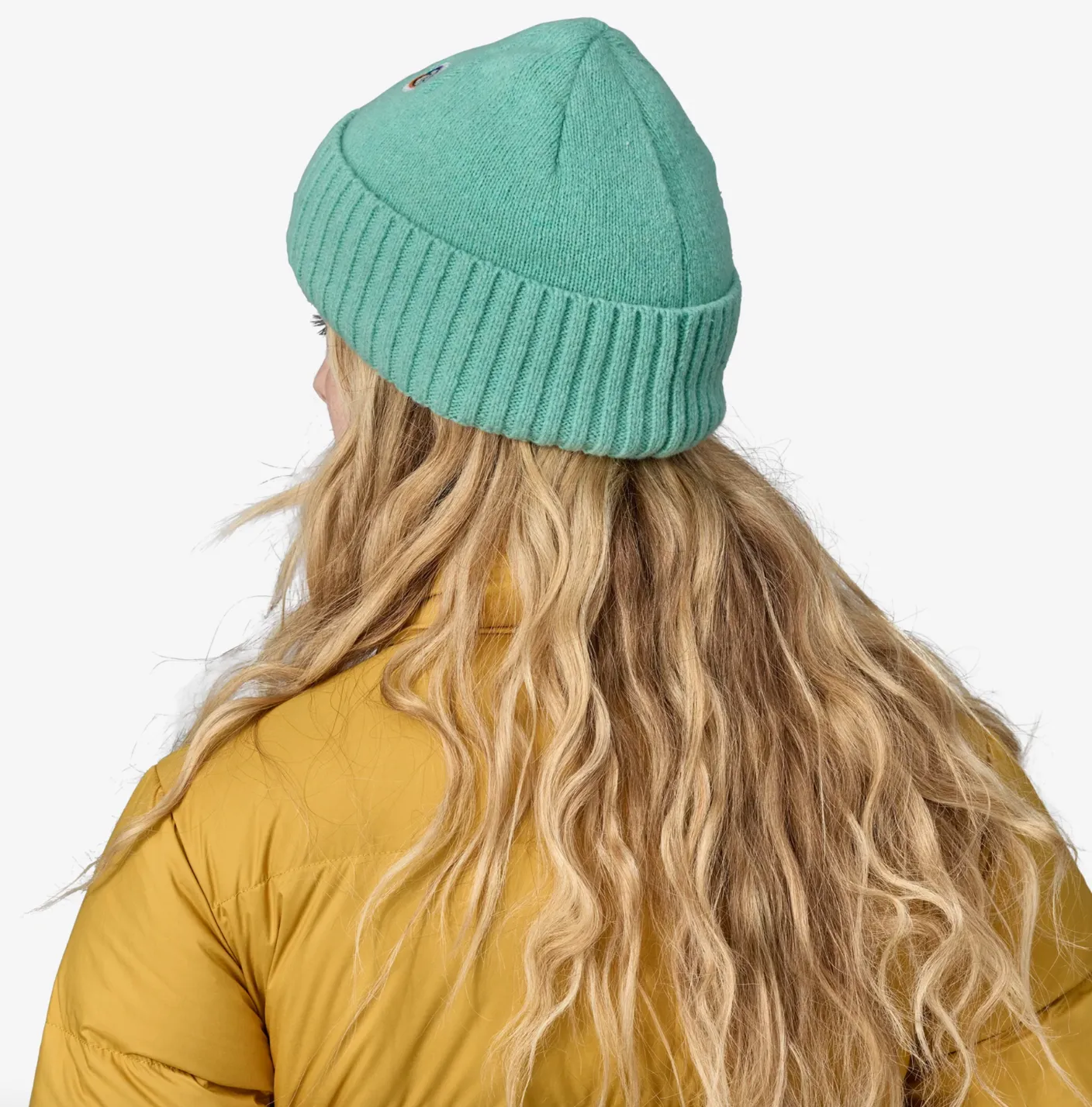 Patagonia Brodeo Beanie Fitz Roy Icon: Skiff Blue