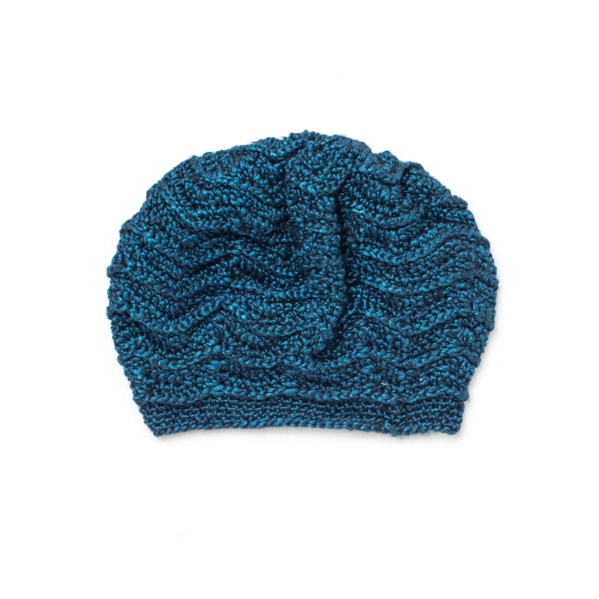 Patons Crochet Wave Stitch Beret