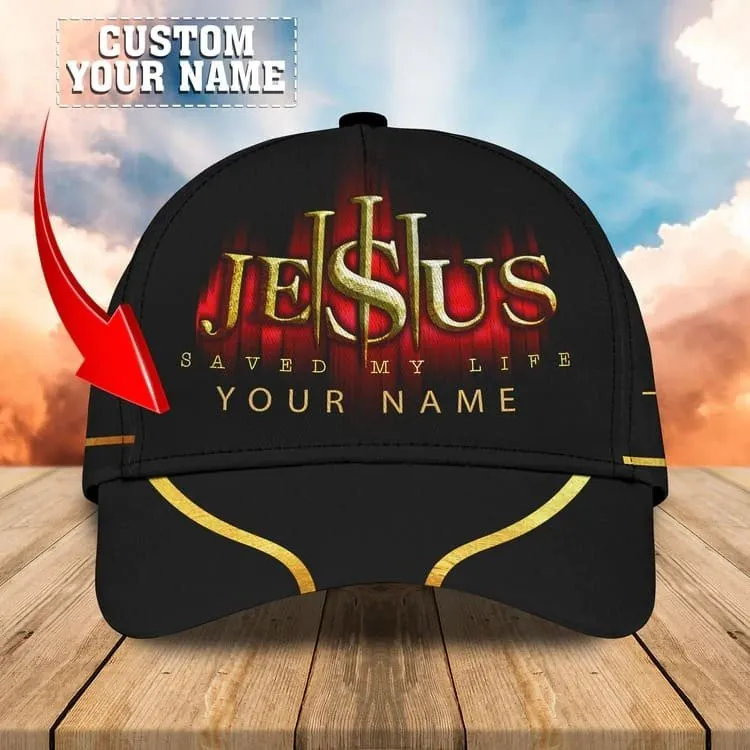 Personalized 4th of July Jesus Cap, Don't be Afraid Just Have Faith 3D Baseball Cap for Christian