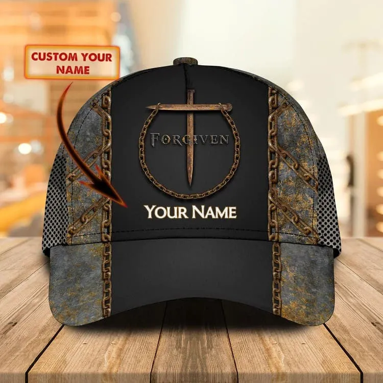 Personalized 4th of July Jesus Cap, Don't be Afraid Just Have Faith 3D Baseball Cap for Christian