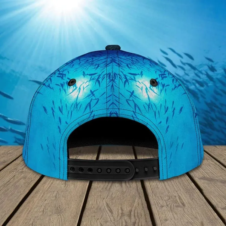 Personalized Scuba Diving - Enjoy The View Ocean 3D Baseball Cap for Female Scuba Diver