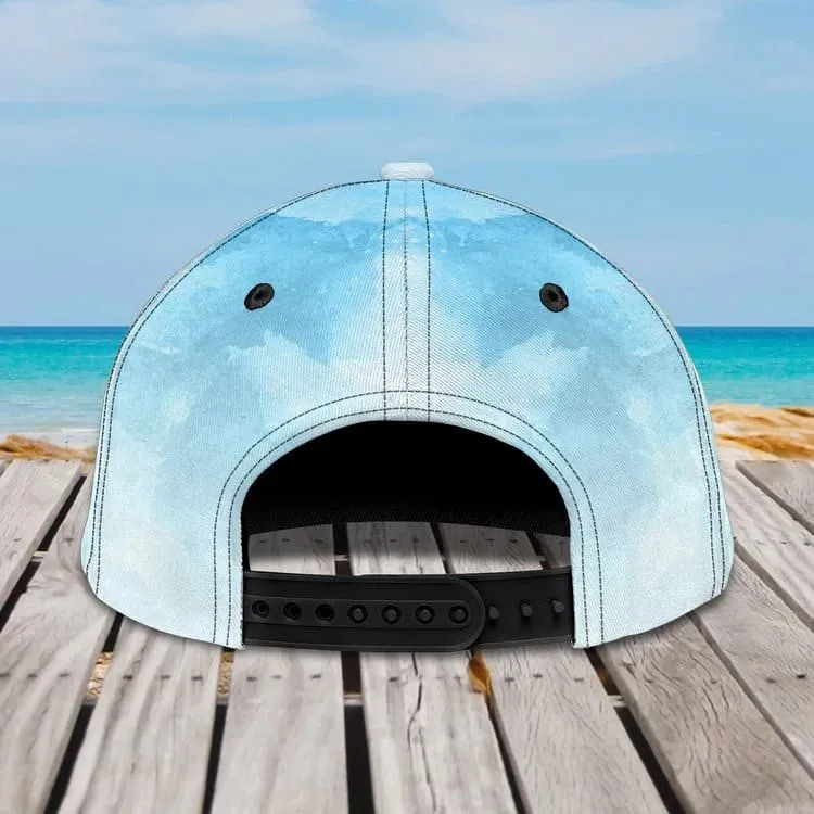 Personalized Summer Sea Turtle 3D Baseball Cap for Boyfriend, Beach Turtle Hat for Summer Holiday