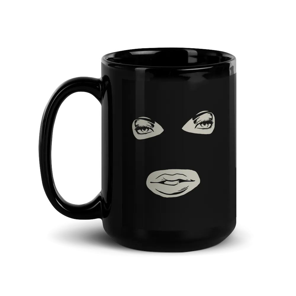 SKI MASKED COFFEE CUP