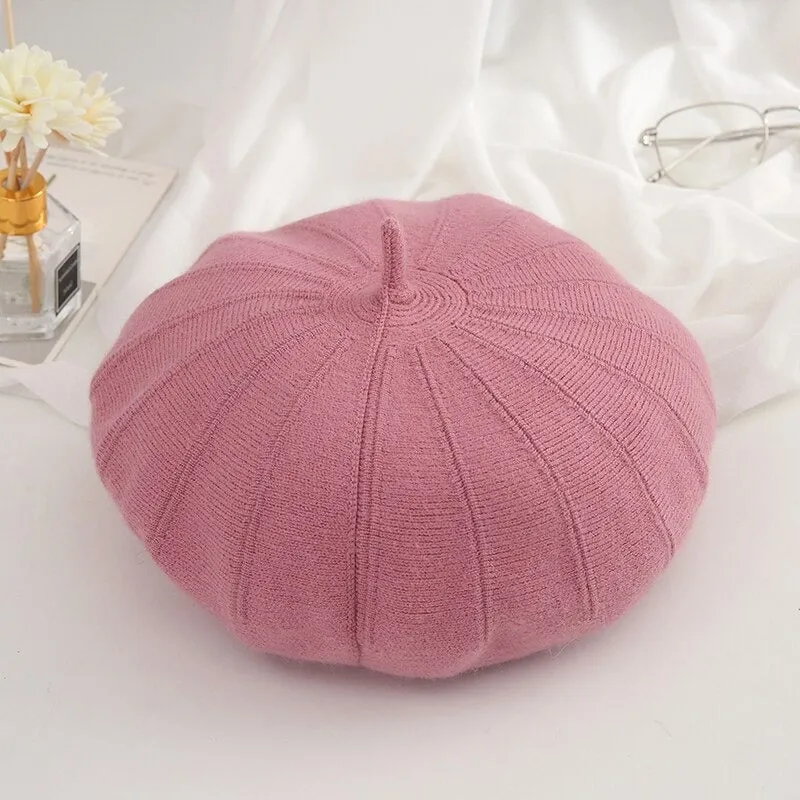 Soft and Chic Autumn Fashion Beret Hats