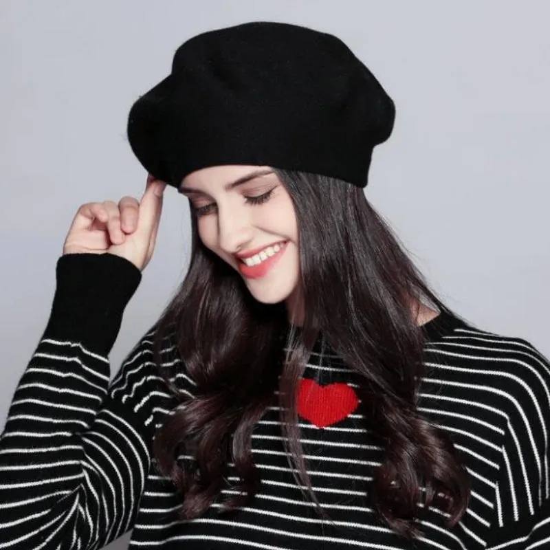 Soft and Chic Autumn Fashion Beret Hats