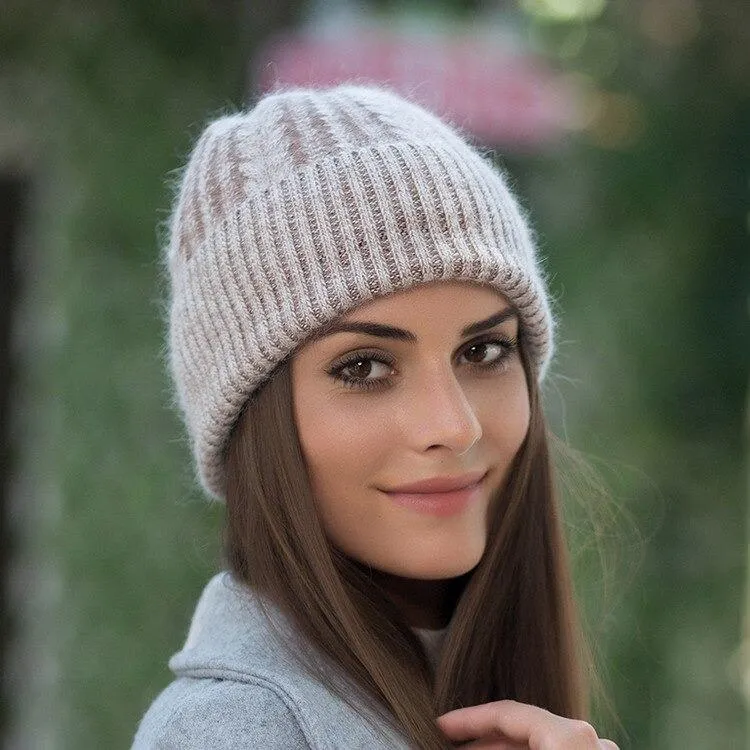 Soft and Comfy Knitted Winter Beanie