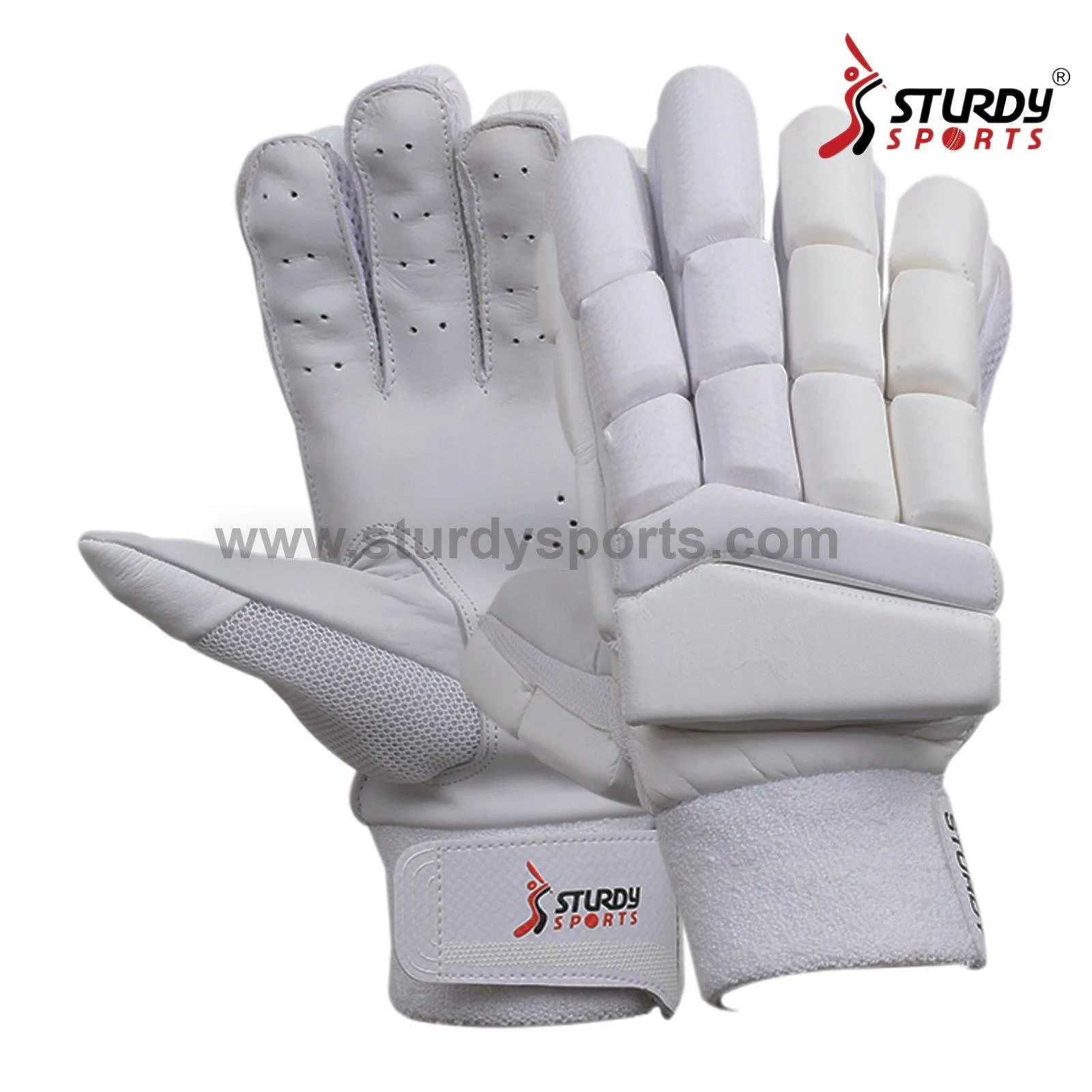 Sturdy Dragon Batting Gloves - Pure White - Senior Large