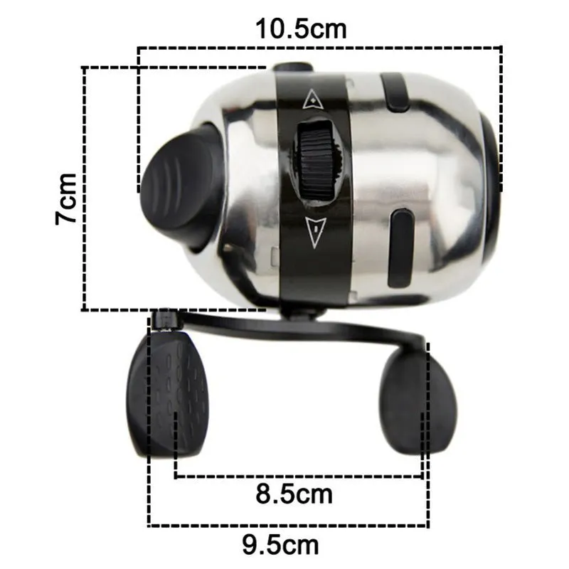 Sturdy Stainless Steel Fishing Reel