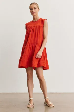 SUSIE COTTON GAUZE DRESS