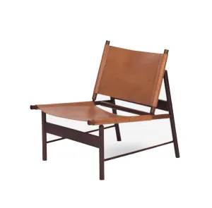 Swedish Stretch Chair in Dark Teak