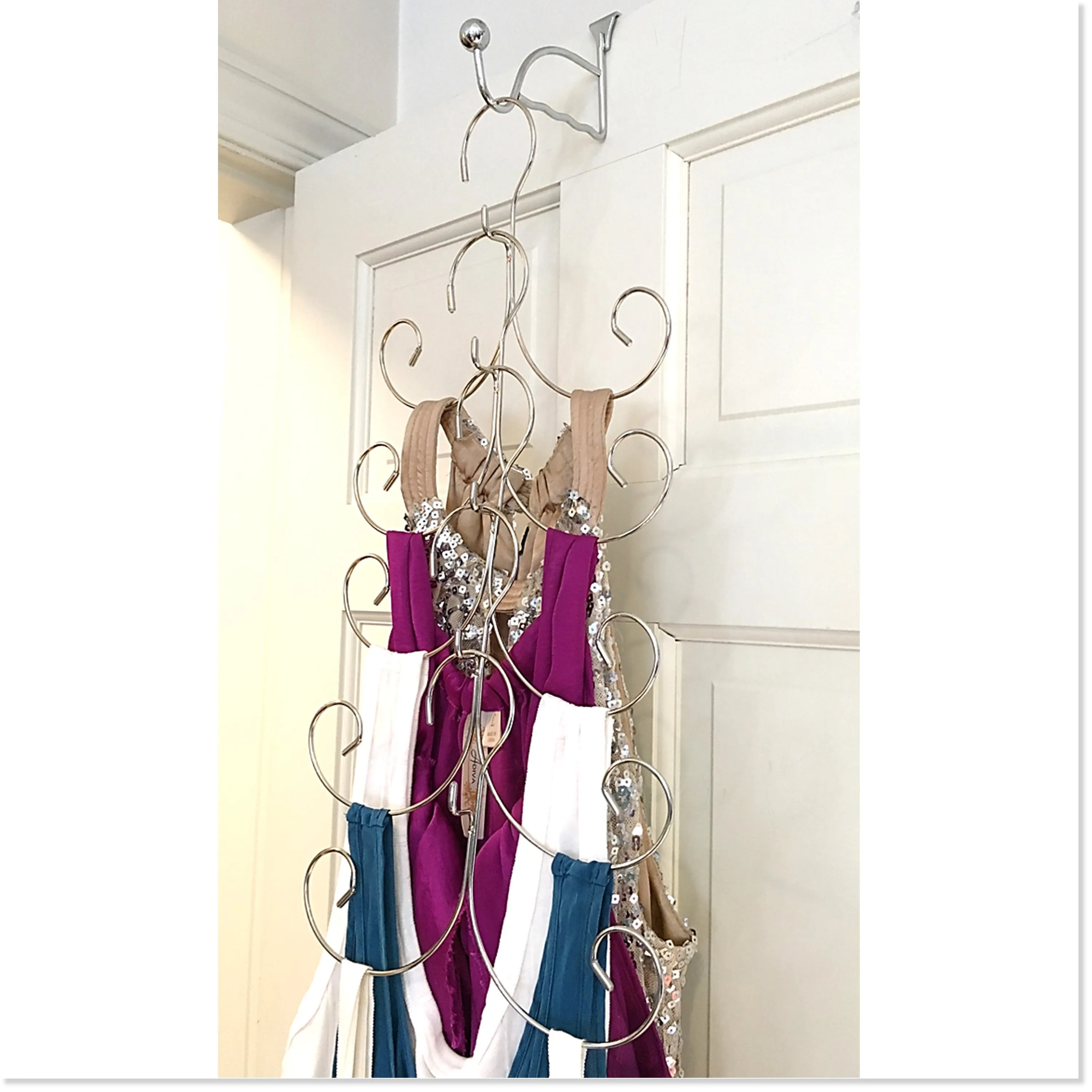 The New Cascading Curly Hanger™ (Set of 5) - Amazon's Choice