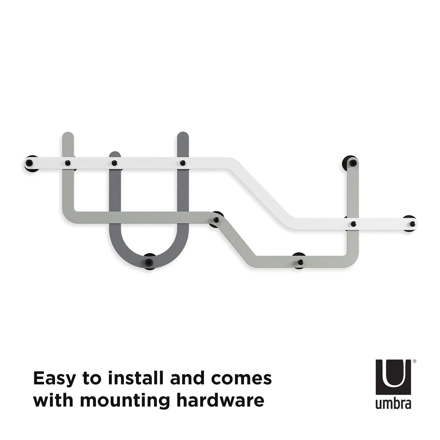 Umbra Subway Multi Hook Coat and Hat Rack