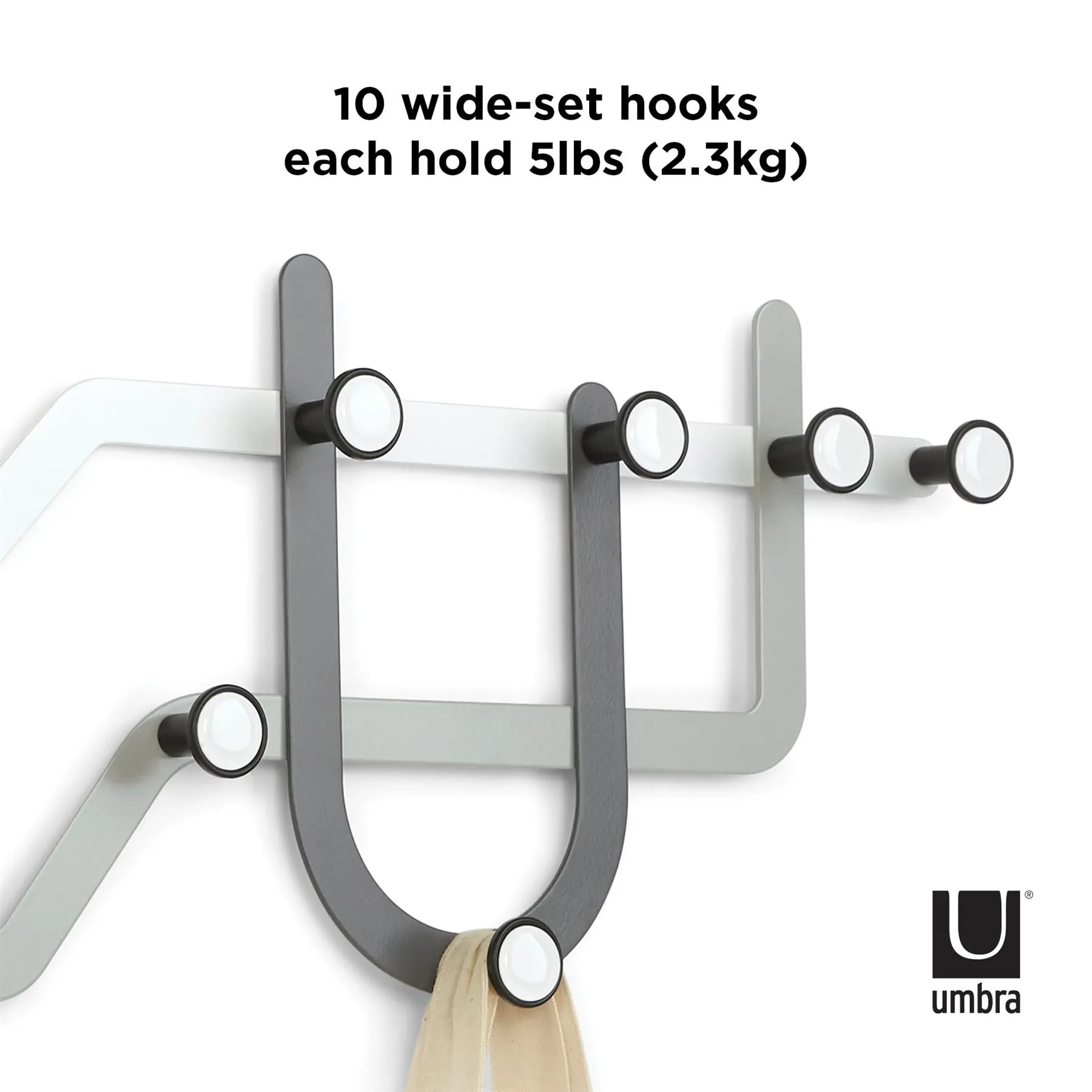 Umbra Subway Multi Hook Coat and Hat Rack